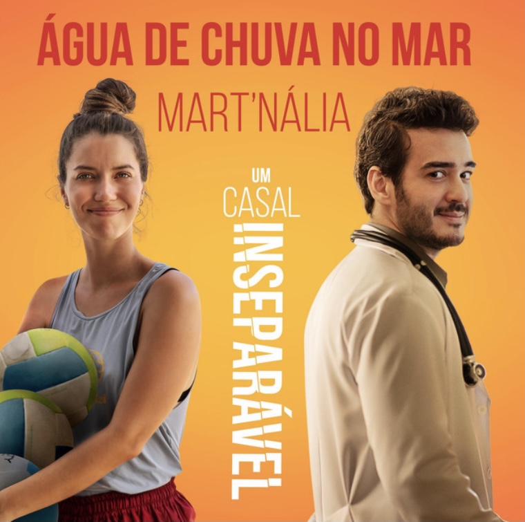 Capa do single “Água de Chuva no Mar”