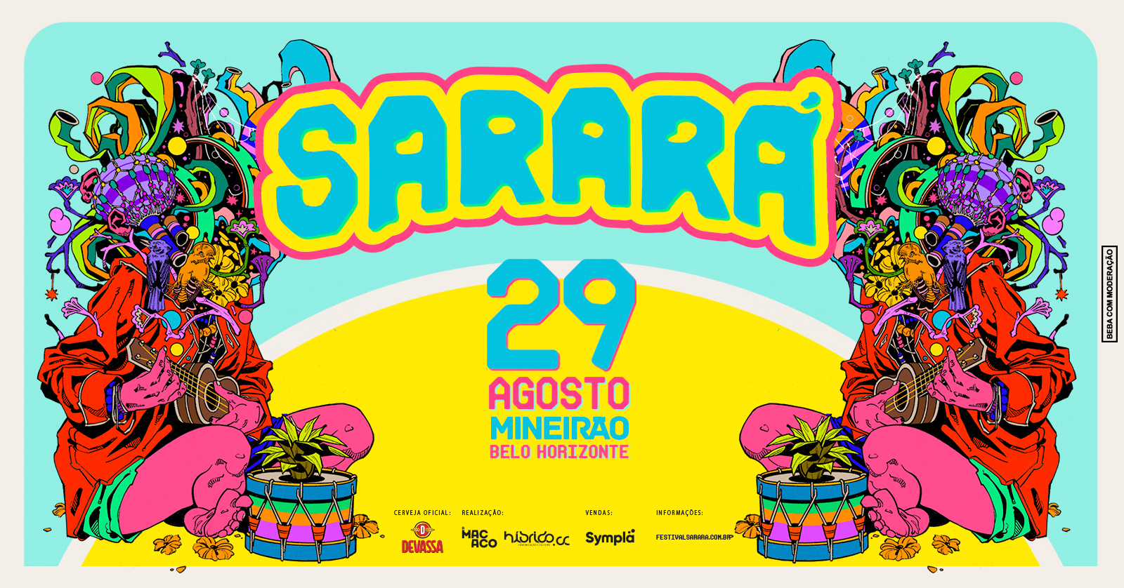 Rico Dalasam, Mariana Cavanellas e Rafael Fantini fazem shows ao vivo na série Sarará Na Escuta