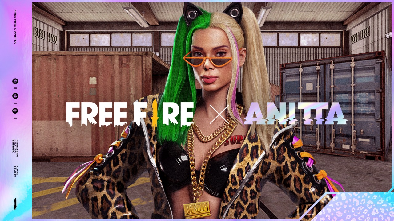 Anitta é madrinha de Taça da Patroa no Free Fire
