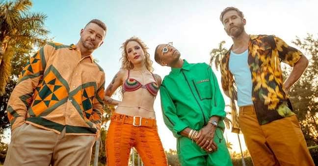 Calvin Harris lança o single ”Stay With Me”, ao lado de Justin Timberlake, Halsey e Pharrell