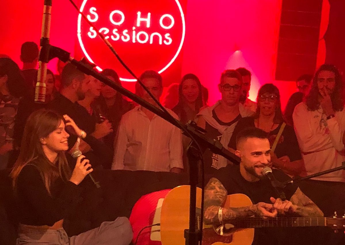 Clarissa e Diogo Piçarra cantam "amor desalinhado" na Soho Sessions