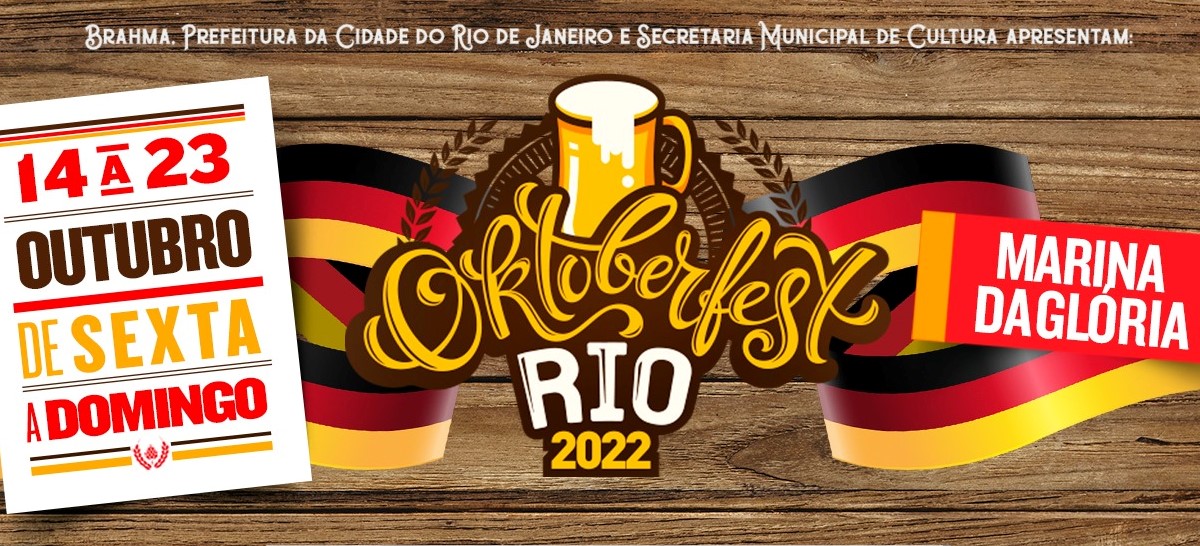 Oktoberfest Rio 2022 terá 20 shows de artistas brasileiros do samba, pagode e MPB