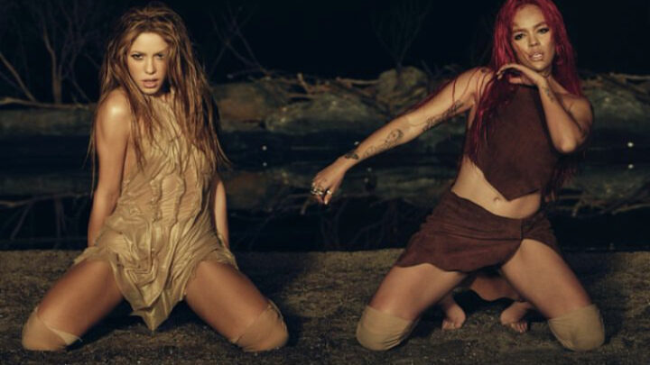 Shakira e Karol G lançam a parceria “TQG” com clipe pós apocalíptico