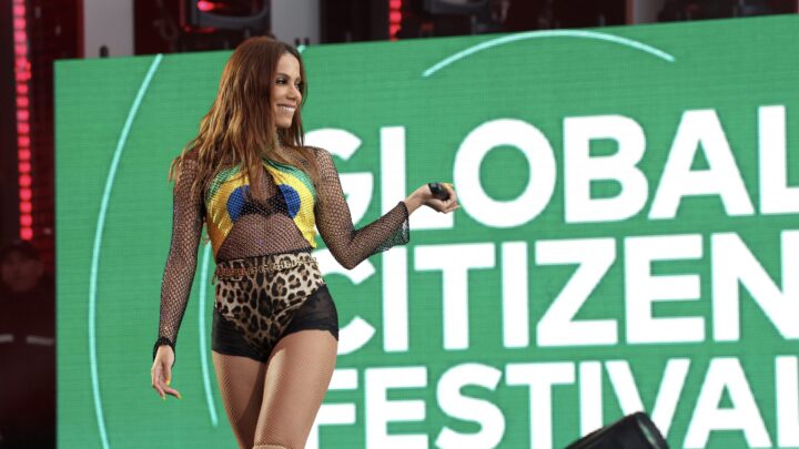 Anitta brilha no Global Citizen Live cantando “Garota de Ipanema” e defende a Amazônia
